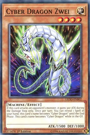 Cyber Dragon Zwei [LEDD-ENB02] Common - Yu-Gi-Oh! - Card Brawlers | Quebec | Canada |