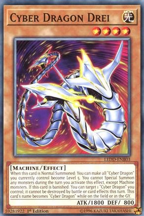 Cyber Dragon Drei [LEDD-ENB03] Common - Yu-Gi-Oh! - Card Brawlers | Quebec | Canada |