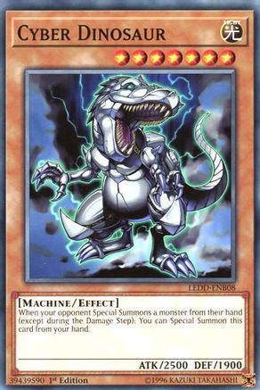 Cyber Dinosaur [LEDD-ENB08] Common - Yu-Gi-Oh! - Card Brawlers | Quebec | Canada |