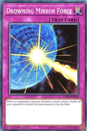 Drowning Mirror Force [LEDD-ENB24] Common - Yu-Gi-Oh! - Card Brawlers | Quebec | Canada |