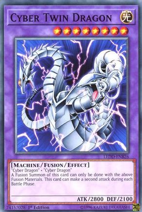 Cyber Twin Dragon [LEDD-ENB26] Common - Yu-Gi-Oh! - Card Brawlers | Quebec | Canada |