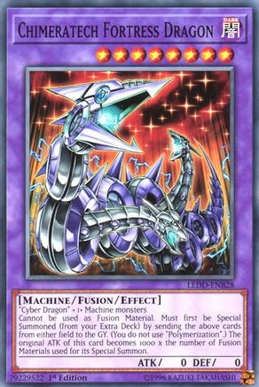 Chimeratech Fortress Dragon [LEDD-ENB28] Common - Yu-Gi-Oh! - Card Brawlers | Quebec | Canada |
