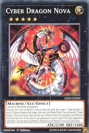 Cyber Dragon Nova [LEDD-ENB30] Common - Yu-Gi-Oh! - Card Brawlers | Quebec | Canada |
