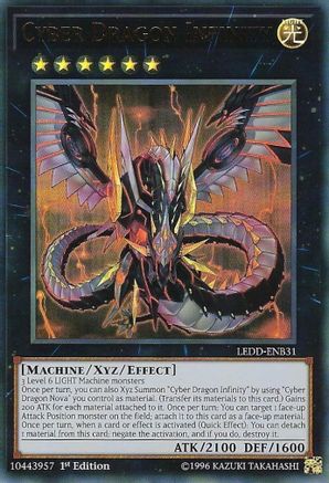 Cyber Dragon Infinity [LEDD-ENB31] Ultra Rare - Yu-Gi-Oh! - Card Brawlers | Quebec | Canada |