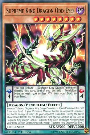 Supreme King Dragon Odd-Eyes [LEDD-ENC02] Common - Yu-Gi-Oh! - Card Brawlers | Quebec | Canada |