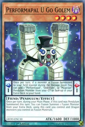 Performapal U Go Golem [LEDD-ENC10] Common - Yu-Gi-Oh! - Card Brawlers | Quebec | Canada |