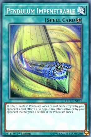 Pendulum Impenetrable [LEDD-ENC18] Common - Yu-Gi-Oh! - Card Brawlers | Quebec | Canada |