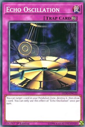 Echo Oscillation [LEDD-ENC22] Common - Yu-Gi-Oh! - Card Brawlers | Quebec | Canada |