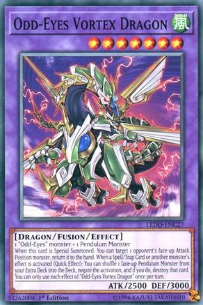 Odd-Eyes Vortex Dragon [LEDD-ENC27] Common - Yu-Gi-Oh! - Card Brawlers | Quebec | Canada |