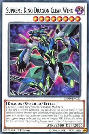 Supreme King Dragon Clear Wing [LEDD-ENC30] Common - Yu-Gi-Oh! - Card Brawlers | Quebec | Canada |