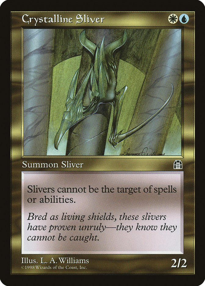 Crystalline Sliver [Stronghold] - Magic: The Gathering - Card Brawlers | Quebec | Canada |