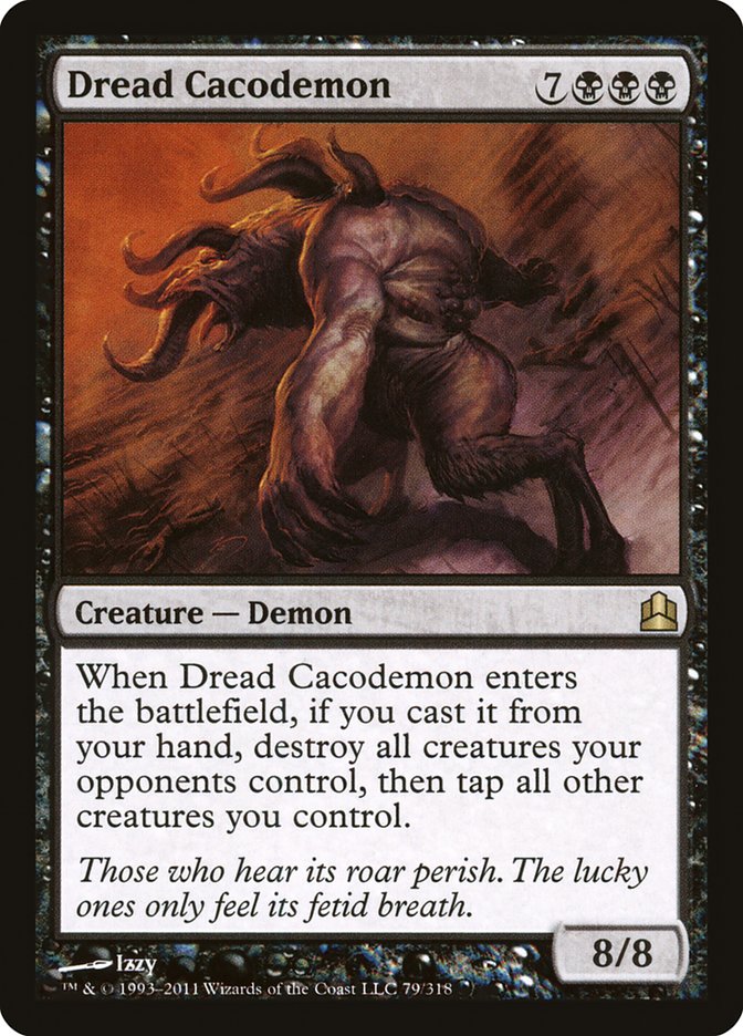 Dread Cacodemon [Commander 2011] - Magic: The Gathering - Card Brawlers | Quebec | Canada |