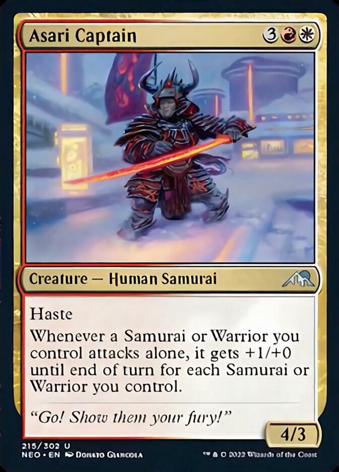 Asari Captain [Kamigawa: Neon Dynasty] - Magic: The Gathering - Card Brawlers | Quebec | Canada |