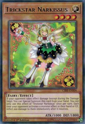 Trickstar Narkissus [CIBR-EN004] Rare - Yu-Gi-Oh! - Card Brawlers | Quebec | Canada |
