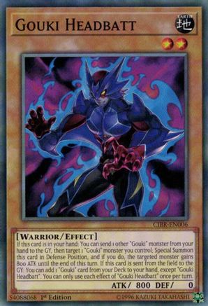 Gouki Headbatt [CIBR-EN006] Common - Yu-Gi-Oh! - Card Brawlers | Quebec | Canada |