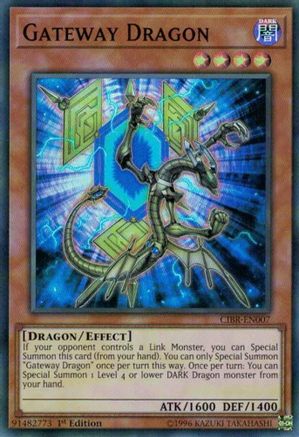 Gateway Dragon [CIBR-EN007] Super Rare - Yu-Gi-Oh! - Card Brawlers | Quebec | Canada |