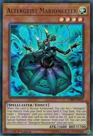 Altergeist Marionetter [CIBR-EN012] Ultra Rare - Yu-Gi-Oh! - Card Brawlers | Quebec | Canada |