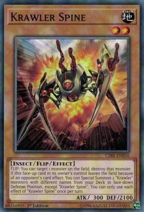 Krawler Spine [CIBR-EN016] Common - Yu-Gi-Oh! - Card Brawlers | Quebec | Canada |
