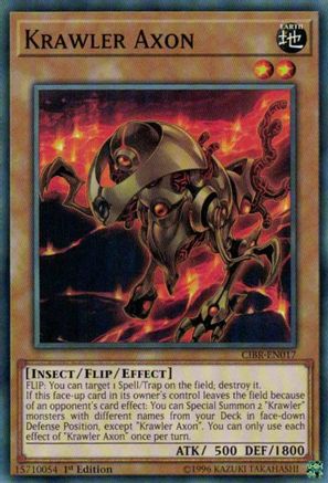 Krawler Axon [CIBR-EN017] Common - Yu-Gi-Oh! - Card Brawlers | Quebec | Canada |