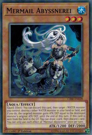 Mermail Abyssnerei [CIBR-EN028] Common - Yu-Gi-Oh! - Card Brawlers | Quebec | Canada |