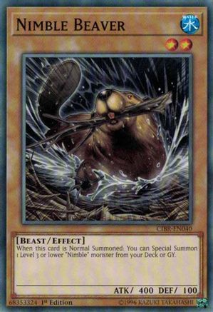 Nimble Beaver [CIBR-EN040] Short Print - Yu-Gi-Oh! - Card Brawlers | Quebec | Canada |