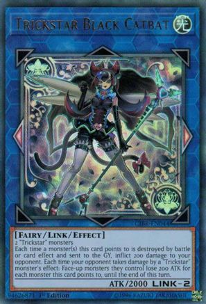 Trickstar Black Catbat [CIBR-EN044] Ultra Rare - Yu-Gi-Oh! - Card Brawlers | Quebec | Canada |