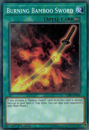Burning Bamboo Sword [CIBR-EN066] Short Print - Yu-Gi-Oh! - Card Brawlers | Quebec | Canada |