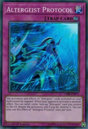 Altergeist Protocol [CIBR-EN071] Super Rare - Yu-Gi-Oh! - Card Brawlers | Quebec | Canada |