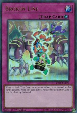 Broken Line [CIBR-EN079] Ultra Rare - Yu-Gi-Oh! - Card Brawlers | Quebec | Canada |