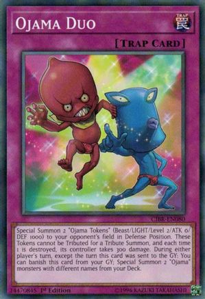 Ojama Duo [CIBR-EN080] Short Print - Yu-Gi-Oh! - Card Brawlers | Quebec | Canada |