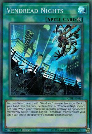 Vendread Nights [CIBR-EN084] Super Rare - Yu-Gi-Oh! - Card Brawlers | Quebec | Canada |