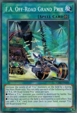 F.A. Off-Road Grand Prix [CIBR-EN088] Common - Yu-Gi-Oh! - Card Brawlers | Quebec | Canada |