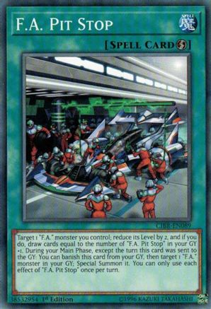 F.A. Pit Stop [CIBR-EN089] Common - Yu-Gi-Oh! - Card Brawlers | Quebec | Canada |