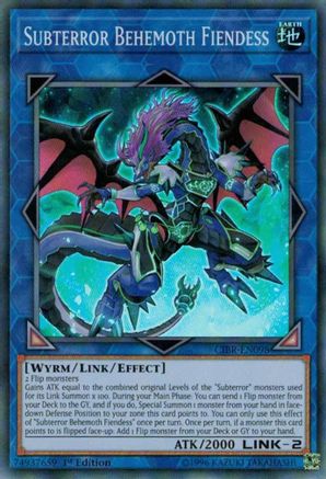 Subterror Behemoth Fiendess [CIBR-EN098] Super Rare - Yu-Gi-Oh! - Card Brawlers | Quebec | Canada |