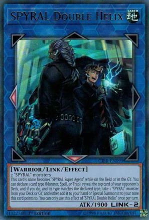 Spyral Double Helix [CIBR-EN099] Ultra Rare - Yu-Gi-Oh! - Card Brawlers | Quebec | Canada |