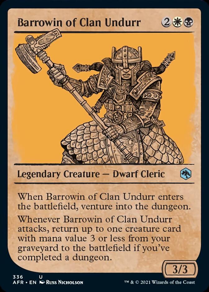 Barrowin of Clan Undurr (Showcase) [Dungeons & Dragons: Adventures in the Forgotten Realms] - Magic: The Gathering - Card Brawlers | Quebec | Canada |