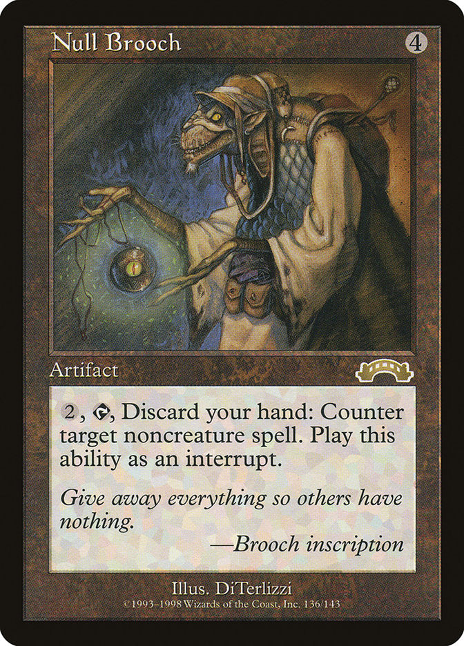 Null Brooch [Exodus] - Magic: The Gathering - Card Brawlers | Quebec | Canada |