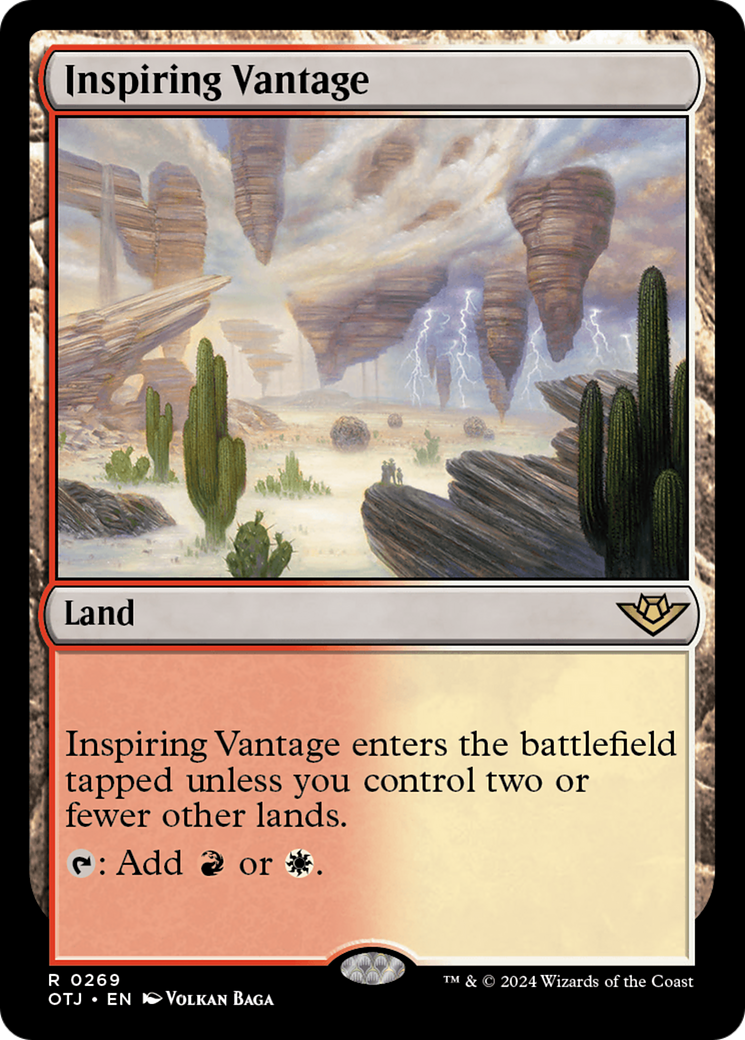 Inspiring Vantage [Outlaws of Thunder Junction] - Magic: The Gathering - Card Brawlers | Quebec | Canada |