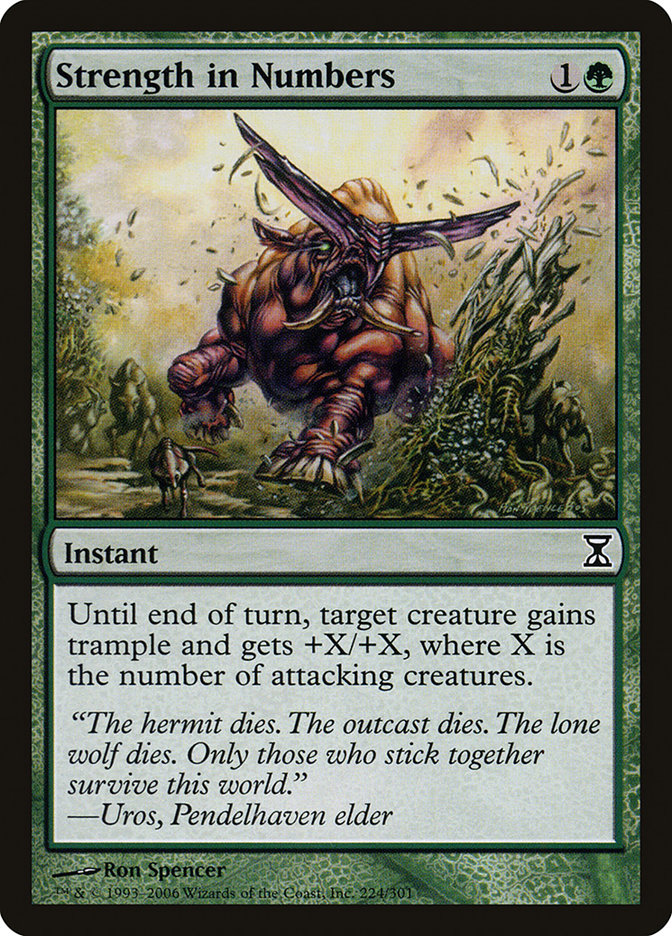 Strength in Numbers [Time Spiral] - Magic: The Gathering - Card Brawlers | Quebec | Canada |
