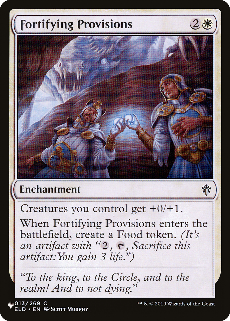 Fortifying Provisions [The List] - Magic: The Gathering - Card Brawlers | Quebec | Canada |