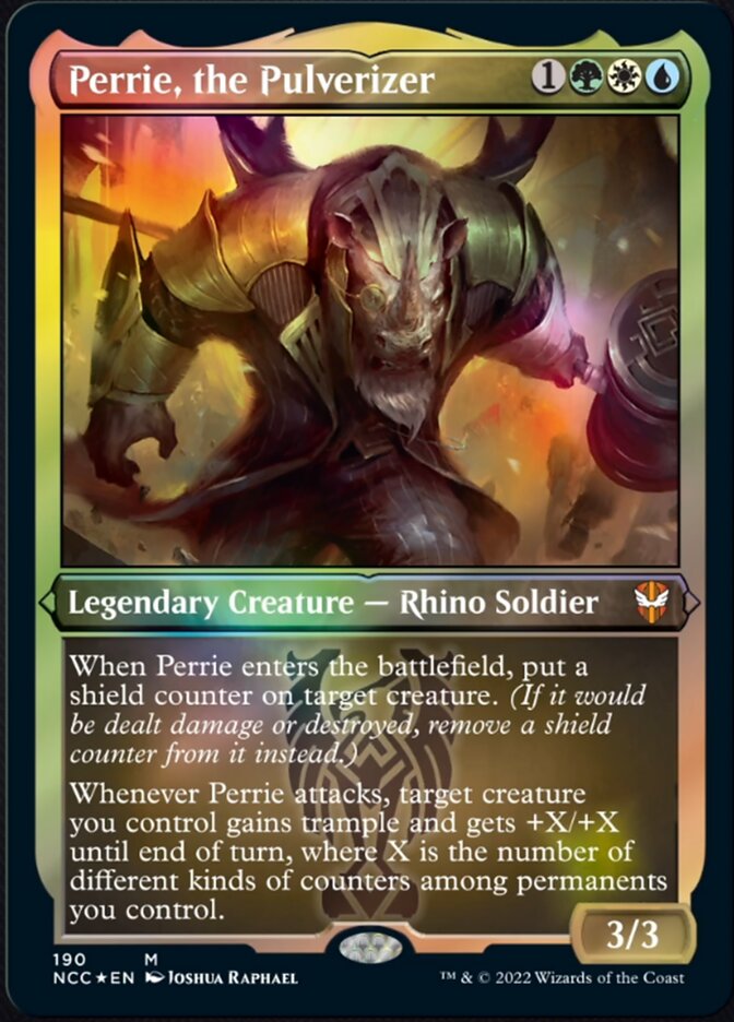 Perrie, the Pulverizer (Display Commander) [Streets of New Capenna Commander] - Magic: The Gathering - Card Brawlers | Quebec | Canada |