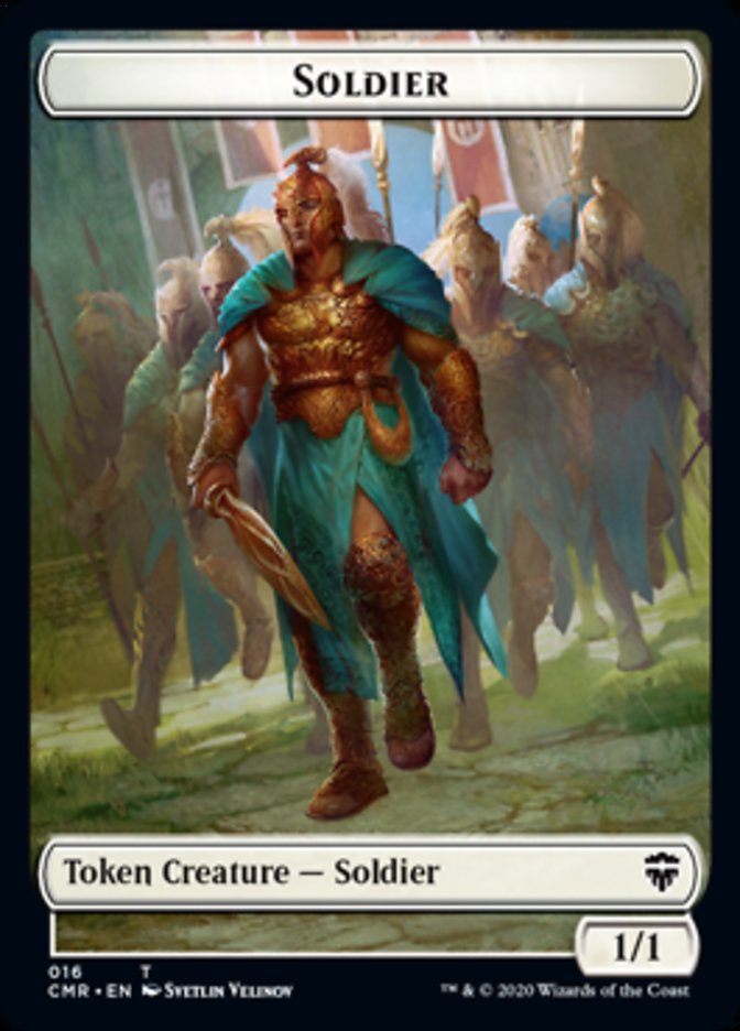 Cat // Soldier Double-Sided Token [Commander Legends Tokens] - Magic: The Gathering - Card Brawlers | Quebec | Canada |