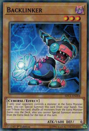 Backlinker [SDCL-EN004] Common - Yu-Gi-Oh! - Card Brawlers | Quebec | Canada |