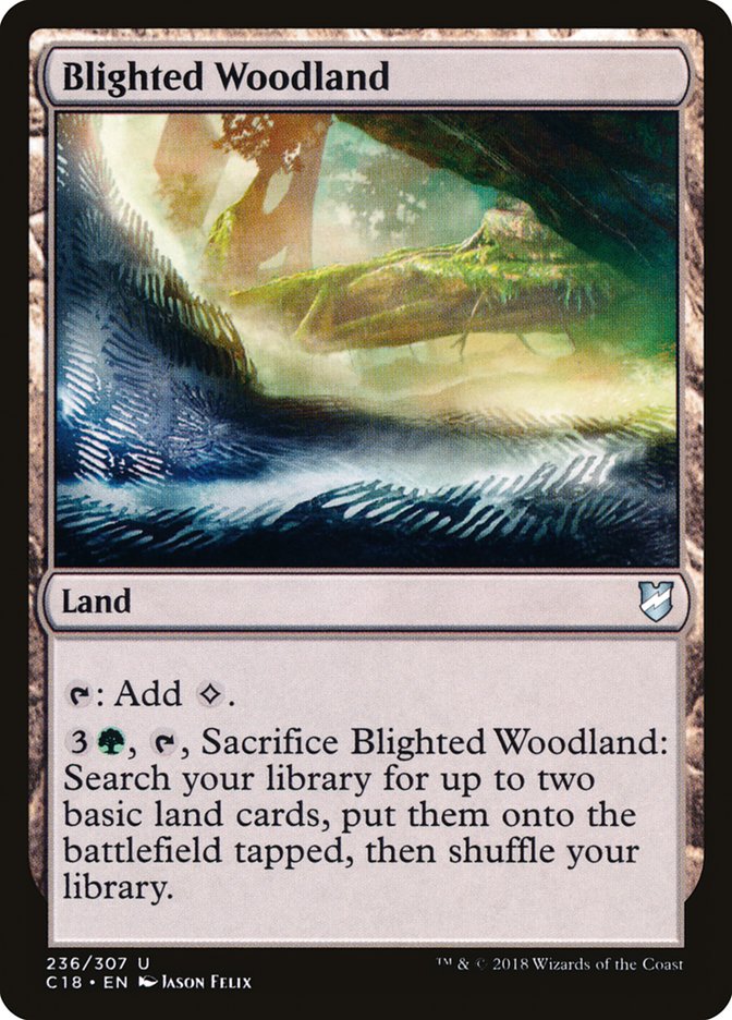 Blighted Woodland [Commander 2018] - Magic: The Gathering - Card Brawlers | Quebec | Canada |