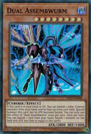 Dual Assembwurm [SDCL-EN008] Super Rare - Yu-Gi-Oh! - Card Brawlers | Quebec | Canada |