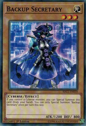 Backup Secretary [SDCL-EN010] Common - Yu-Gi-Oh! - Card Brawlers | Quebec | Canada |