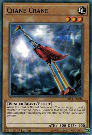 Crane Crane [SDCL-EN018] Common - Yu-Gi-Oh! - Card Brawlers | Quebec | Canada |