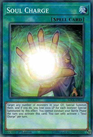 Soul Charge [SDCL-EN024] Common - Yu-Gi-Oh! - Card Brawlers | Quebec | Canada |