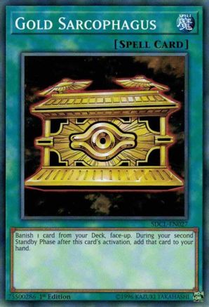 Gold Sarcophagus [SDCL-EN027] Common - Yu-Gi-Oh! - Card Brawlers | Quebec | Canada |