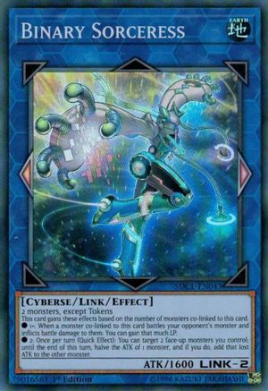 Binary Sorceress [SDCL-EN043] Super Rare - Yu-Gi-Oh! - Card Brawlers | Quebec | Canada |